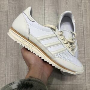 Adidas SL72 Quiet Luxury Pack W Ivory Leather  Sneakers JH9887 Size 8 Women